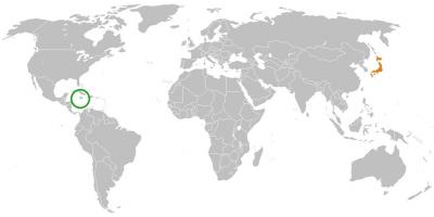 牙买加在世界地图